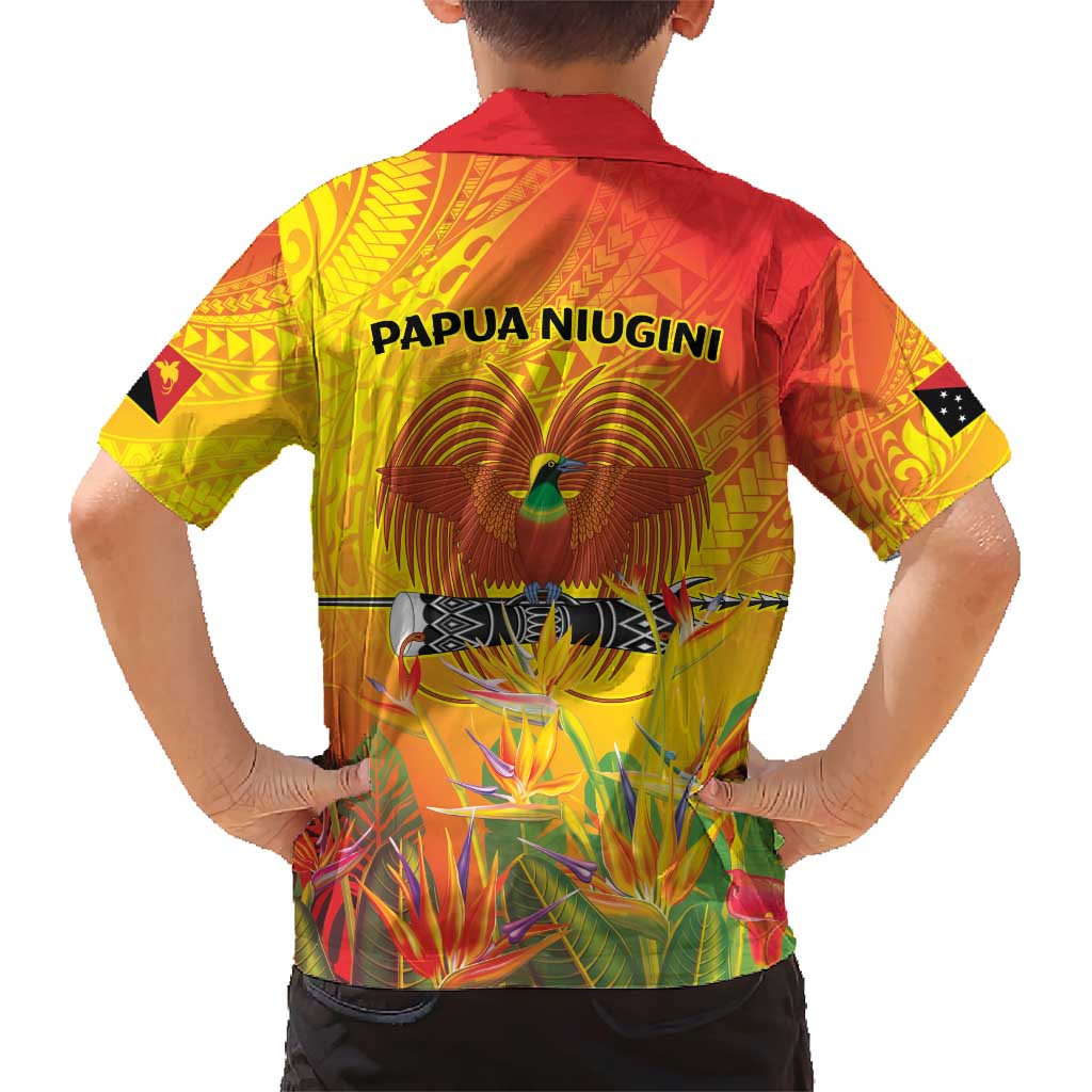 Papua New Guinea Unity in Diversity Family Matching Short Sleeve Bodycon Dress and Hawaiian Shirt 50th Indipendens Papua Niugini LT9 - Polynesian Pride