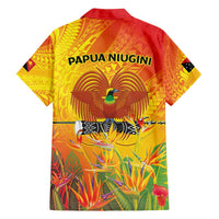 Papua New Guinea Unity in Diversity Family Matching Summer Maxi Dress and Hawaiian Shirt 50th Indipendens Papua Niugini LT9 - Polynesian Pride