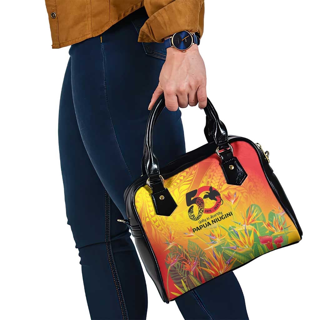 Papua New Guinea Unity in Diversity Shoulder Handbag 50th Indipendens Papua Niugini