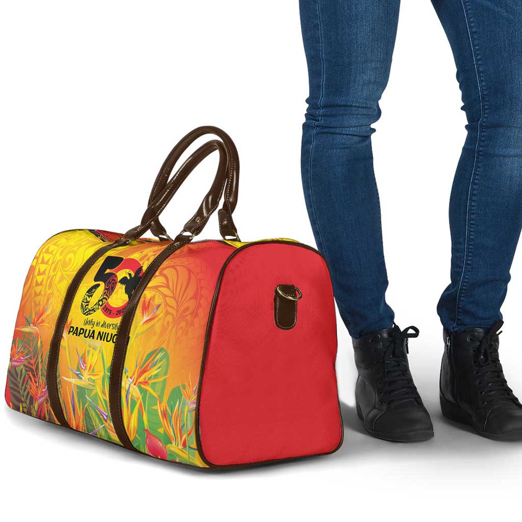 Papua New Guinea Unity in Diversity Travel Bag 50th Indipendens Papua Niugini - Polynesian Pride
