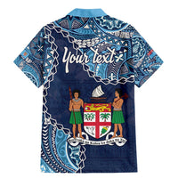 Personalised Fiji 54th Anniversary Family Matching Mermaid Dress and Hawaiian Shirt Siga Ni Bula Galala Marautaki O Viti LT9 - Polynesian Pride