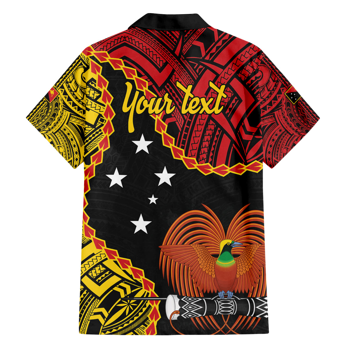 Personalised Papua New Guinea 49th Anniversary Family Matching Off Shoulder Maxi Dress and Hawaiian Shirt Hapi De bilong Indipendens Papua Niugini LT9 - Polynesian Pride
