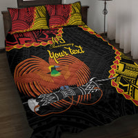Personalised Papua New Guinea 49th Anniversary Quilt Bed Set Hapi De bilong Indipendens Papua Niugini