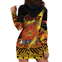 Personalised Papua New Guinea 49th Anniversary Hoodie Dress Bird of Paradise Unity In Diversity LT9 - Polynesian Pride