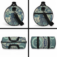 Hawaiian Hibiscus Tribal Vintage Motif Duffle Bag Ver 1 LT9 - Polynesian Pride