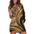 Hawaiian Hibiscus Tribal Vintage Motif Hoodie Dress Ver 4
