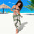 Hawaiian Hibiscus Tribal Vintage Motif Sarong Ver 7