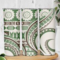 Hawaiian Hibiscus Tribal Vintage Motif Skinny Tumbler Ver 7 LT9 - Polynesian Pride