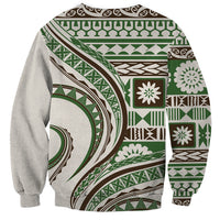 Hawaiian Hibiscus Tribal Vintage Motif Sweatshirt Ver 7