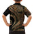 Hawaiian Hibiscus Tribal Vintage Motif Family Matching Tank Maxi Dress and Hawaiian Shirt Ver 8