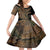 Hawaiian Hibiscus Tribal Vintage Motif Family Matching Tank Maxi Dress and Hawaiian Shirt Ver 8