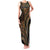 Hawaiian Hibiscus Tribal Vintage Motif Family Matching Tank Maxi Dress and Hawaiian Shirt Ver 8