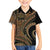 Hawaiian Hibiscus Tribal Vintage Motif Family Matching Tank Maxi Dress and Hawaiian Shirt Ver 8