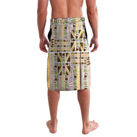 Hawaii Lokelani Pikake Lei Lavalava Hawaiian Flag Motif