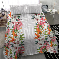 Hawaii Tropical Twist Lei Bedding Set Hawaiian Flag Motif