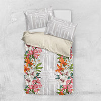 Hawaii Tropical Twist Lei Bedding Set Hawaiian Flag Motif