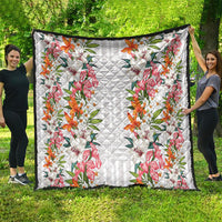 Hawaii Tropical Twist Lei Quilt Hawaiian Flag Motif