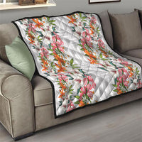 Hawaii Tropical Twist Lei Quilt Hawaiian Flag Motif