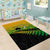 Australia New Zealand Rugby Area Rug Gradient Aboriginal Wallabies and Maori Black Fern - Polynesian Pride