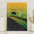 Australia New Zealand Rugby Canvas Wall Art Gradient Aboriginal Wallabies and Maori Black Fern - Polynesian Pride