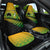 Australia New Zealand Rugby Car Seat Cover Gradient Aboriginal Wallabies and Maori Black Fern - Polynesian Pride