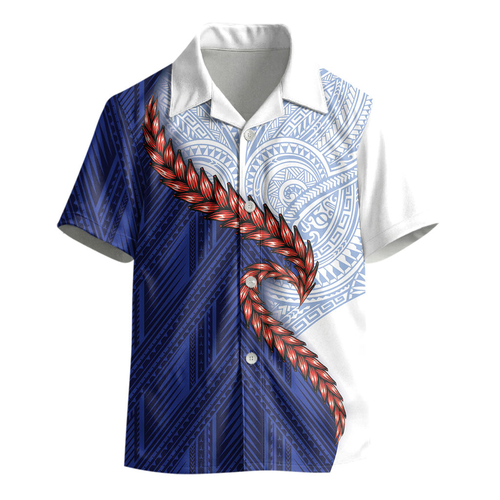 Ula Fala Red Samoa Chief Kid Hawaiian Shirt Samoan Art Black Tribal LT9 - Polynesian Pride