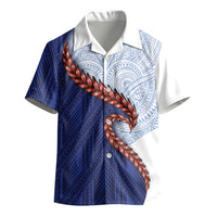 Ula Fala Red Samoa Chief Kid Hawaiian Shirt Samoan Art Black Tribal LT9 - Polynesian Pride