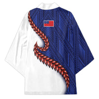 Ula Fala Red Samoa Chief Kimono Samoan Art Black Tribal LT9 - Polynesian Pride