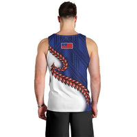 Ula Fala Red Samoa Chief Men Tank Top Samoan Art Black Tribal LT9 - Polynesian Pride