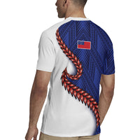Ula Fala Red Samoa Chief Rugby Jersey Samoan Art Black Tribal LT9 - Polynesian Pride