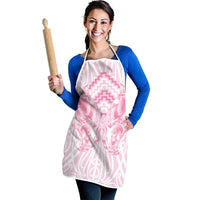 Aotearoa Kowhaiwhai Poutama Pink Motif Apron