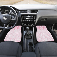 Aotearoa Kowhaiwhai Poutama Pink Motif Car Mats