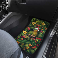 Meri Kirihimete Kakapo Car Mats New Zealand Christmas with Tropical Vibe LT9 - Polynesian Pride