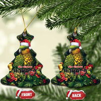 Meri Kirihimete Kakapo Ceramic Ornament New Zealand Christmas with Tropical Vibe LT9 Christmas Tree Green - Polynesian Pride