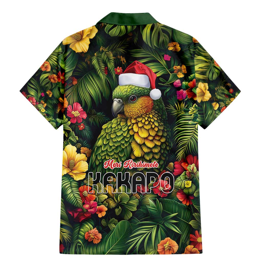Meri Kirihimete Kakapo Family Matching Mermaid Dress and Hawaiian Shirt New Zealand Christmas with Tropical Vibe LT9 - Polynesian Pride