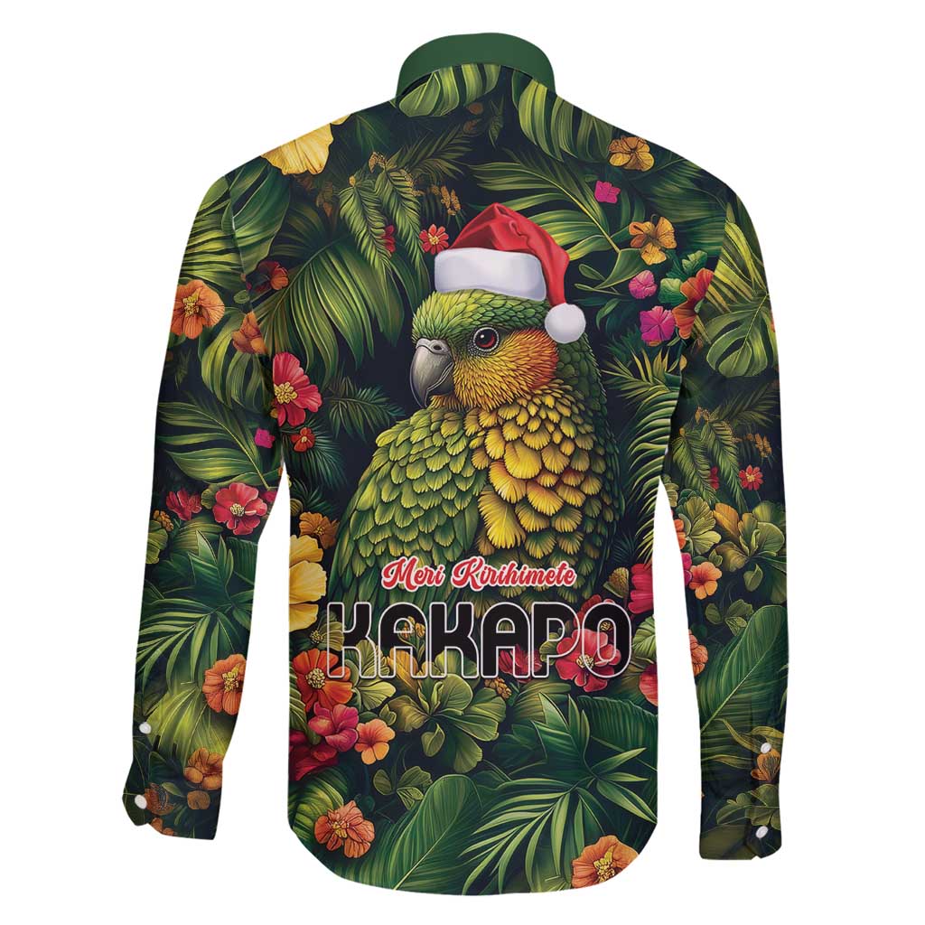 Meri Kirihimete Kakapo Family Matching Puletasi and Hawaiian Shirt New Zealand Christmas with Tropical Vibe LT9 - Polynesian Pride