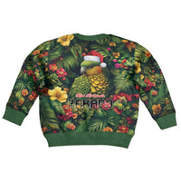 Meri Kirihimete Kakapo Kid Ugly Christmas Sweater New Zealand Christmas with Tropical Vibe LT9 - Polynesian Pride