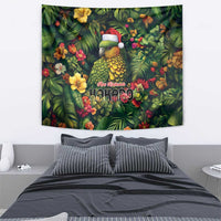 Meri Kirihimete Kakapo Tapestry New Zealand Christmas with Tropical Vibe LT9 - Polynesian Pride