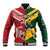 Australia-Tonga Rugby Pacific Custom Baseball Jacket The Kangaroos and Mate Ma'a Tonga