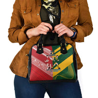 Australia-Tonga Rugby Pacific Custom Shoulder Handbag The Kangaroos and Mate Ma'a Tonga LT9 - Polynesian Pride