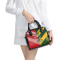Australia-Tonga Rugby Pacific Custom Shoulder Handbag The Kangaroos and Mate Ma'a Tonga LT9 - Polynesian Pride