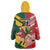 Australia-Tonga Rugby Pacific Custom Wearable Blanket Hoodie The Kangaroos and Mate Ma'a Tonga