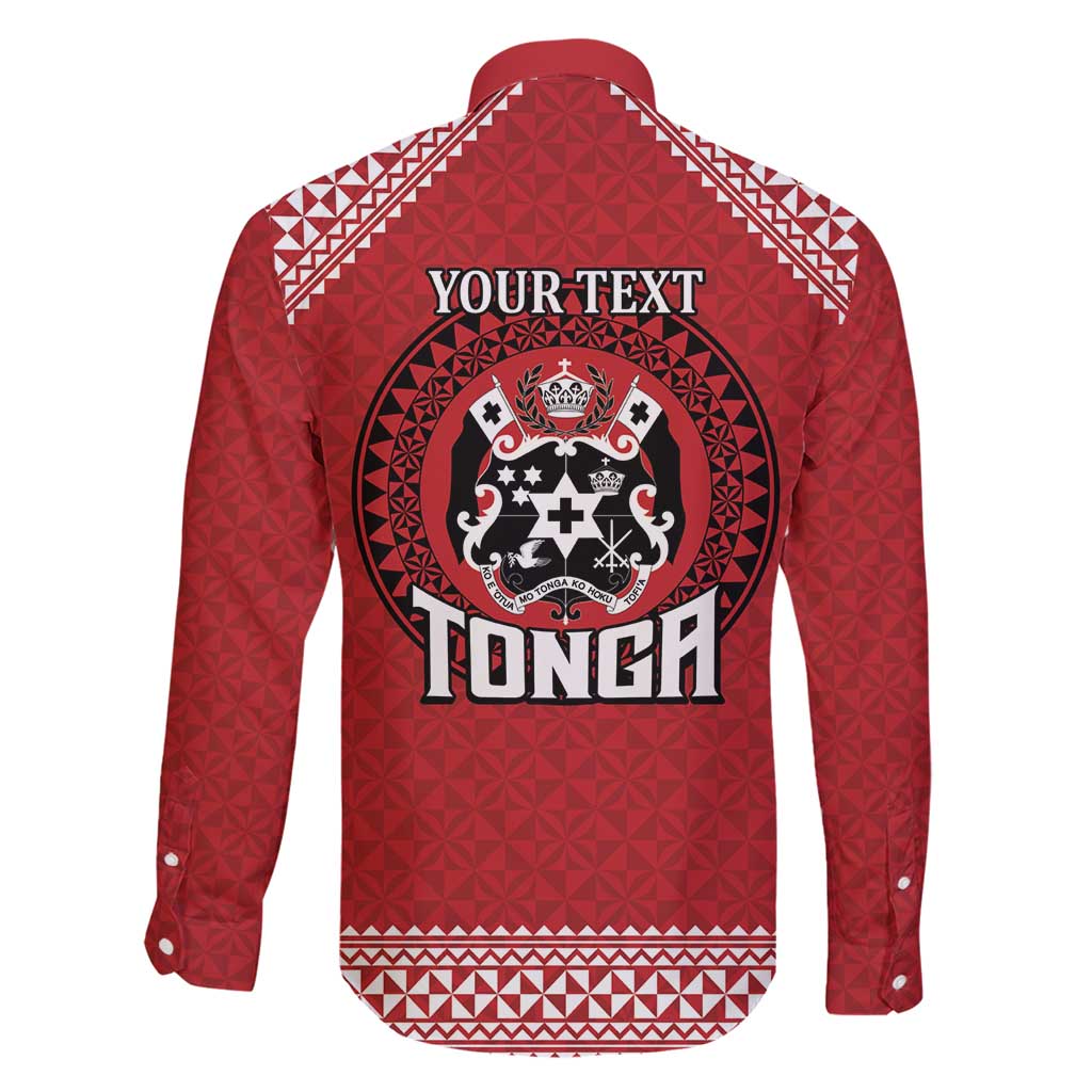 Tonga Rugby XIII Custom Family Matching Short Sleeve Bodycon Dress and Hawaiian Shirt Mate Ma'a Tonga with Ngatu Pattern LT9 - Polynesian Pride