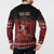 Custom Tonga 676 Haʻamonga ʻa Maui Button Sweatshirt Tongan Sipi Tau Unique Dance