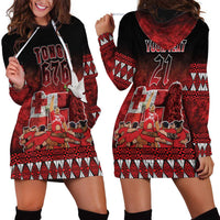 Custom Tonga 676 Haamonga a Maui Hoodie Dress Tongan Sipi Tau Unique Dance LT9 - Polynesian Pride