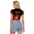 Custom Tonga 676 Haʻamonga ʻa Maui Raglan Cropped T Shirt Tongan Sipi Tau Unique Dance