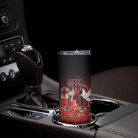 Custom Tonga 676 Haamonga a Maui Skinny Tumbler Tongan Sipi Tau Unique Dance LT9 - Polynesian Pride