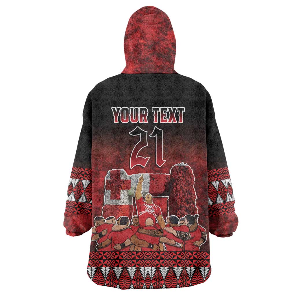 Custom Tonga 676 Haamonga a Maui Wearable Blanket Hoodie Tongan Sipi Tau Unique Dance LT9 - Polynesian Pride