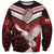 Custom Tonga XIII Rugby Tribal Tattoo Sweatshirt Mate Ma'a Tonga Kupesi Ngatu Grunge Style