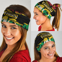 Vanuatu 46th Year Anniversary Neck Gaiter 30 July 1980 Hibiscus Seamless Pattern